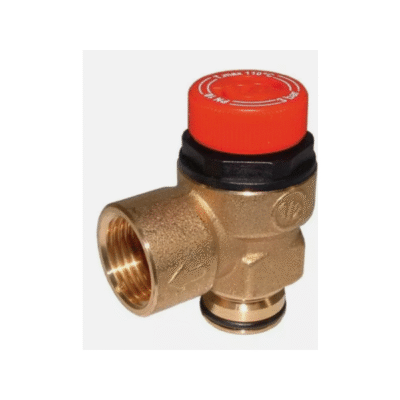 Baxi 248056 Original Caleffi Safety Valve - 3 Bar - Combi/Duo Tec/Megaflo - Boiler Spares Ltd